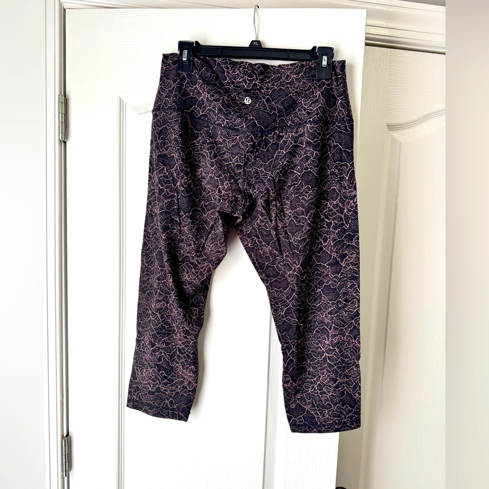 Lululemon Align crop leggings unique color Size 12